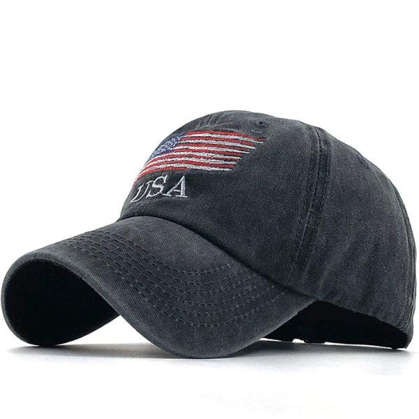 Vintage American Flag Cap