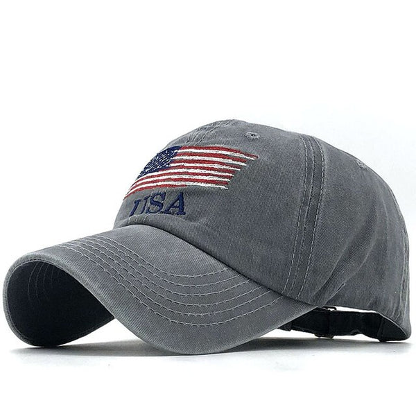 Vintage American Flag Cap