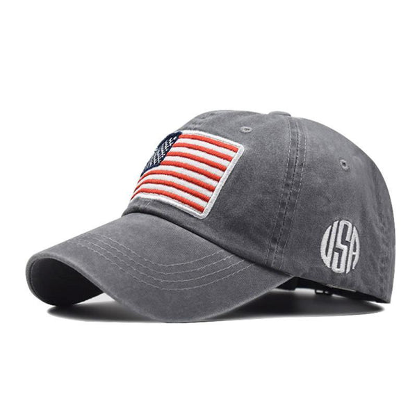 American Flag Cotton Baseball Cap