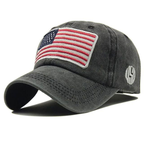 American Flag Cotton Baseball Cap