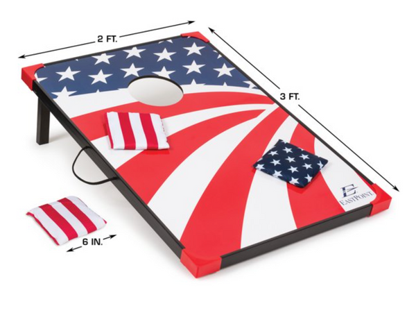 Portable Americana Cornhole Boards