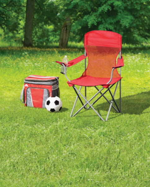 Folding Camp Chair with Cup Holder for Outdoor