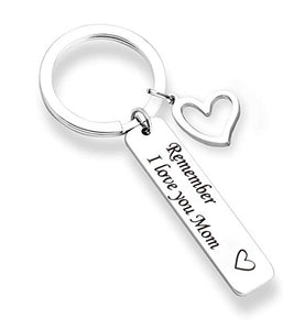 'I Love You Mom' Keychain