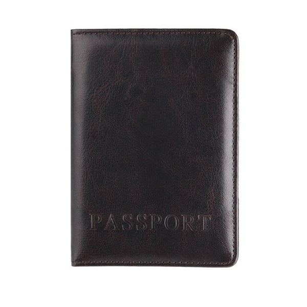 Leather Passport Holder For Fathers