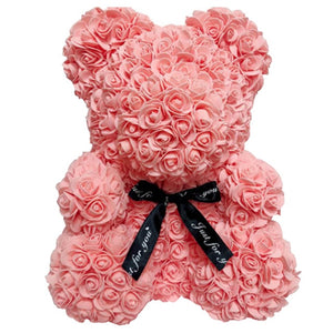 PINK Rose Bear