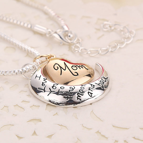 'I Love You Mom' Necklace